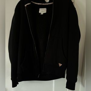Men’s Black Zip-Up Sweater